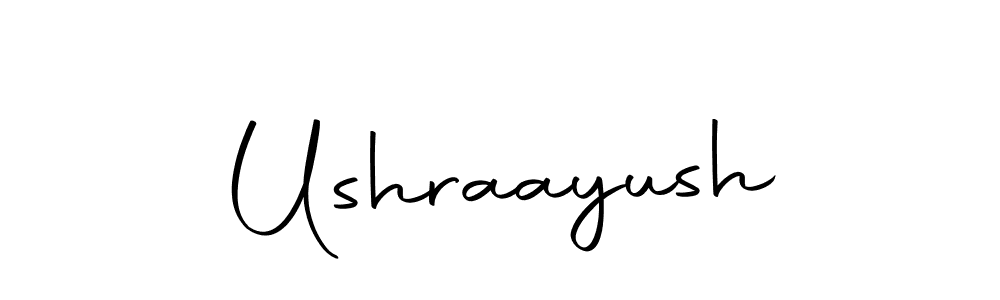 It looks lik you need a new signature style for name Ushraayush. Design unique handwritten (Autography-DOLnW) signature with our free signature maker in just a few clicks. Ushraayush signature style 10 images and pictures png