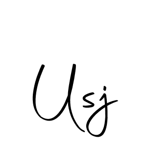 How to make Usj signature? Autography-DOLnW is a professional autograph style. Create handwritten signature for Usj name. Usj signature style 10 images and pictures png