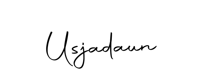 How to Draw Usjadaun signature style? Autography-DOLnW is a latest design signature styles for name Usjadaun. Usjadaun signature style 10 images and pictures png