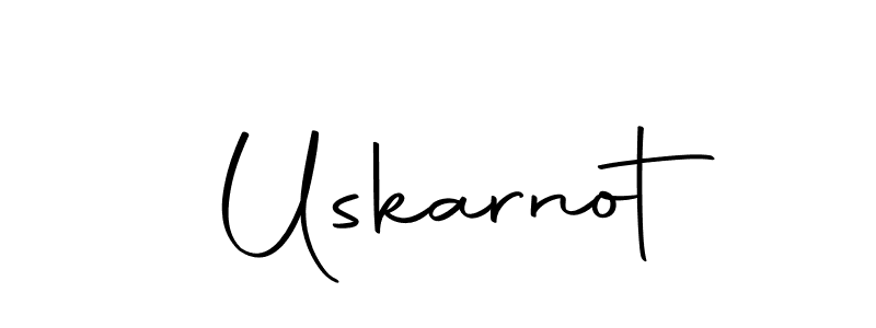 Best and Professional Signature Style for Uskarnot. Autography-DOLnW Best Signature Style Collection. Uskarnot signature style 10 images and pictures png