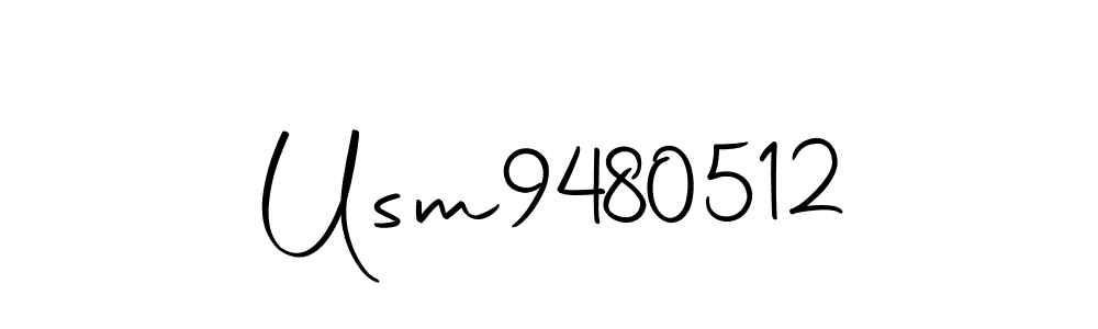 Design your own signature with our free online signature maker. With this signature software, you can create a handwritten (Autography-DOLnW) signature for name Usm9480512. Usm9480512 signature style 10 images and pictures png