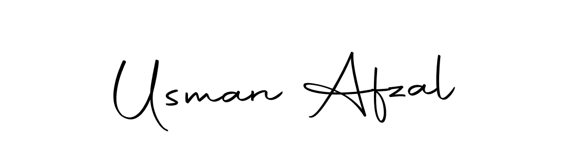 How to make Usman Afzal name signature. Use Autography-DOLnW style for creating short signs online. This is the latest handwritten sign. Usman Afzal signature style 10 images and pictures png