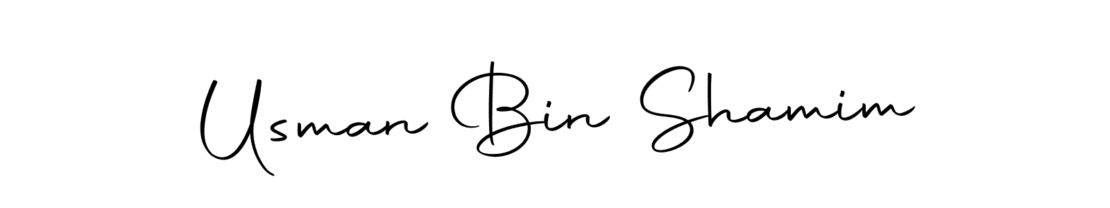 if you are searching for the best signature style for your name Usman Bin Shamim. so please give up your signature search. here we have designed multiple signature styles  using Autography-DOLnW. Usman Bin Shamim signature style 10 images and pictures png