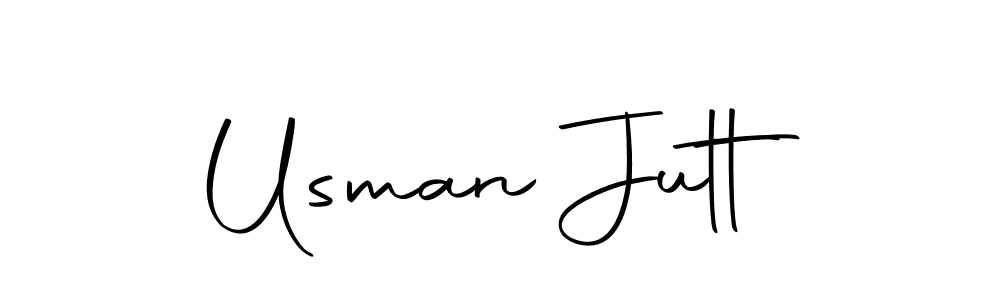 You should practise on your own different ways (Autography-DOLnW) to write your name (Usman Jutt) in signature. don't let someone else do it for you. Usman Jutt signature style 10 images and pictures png