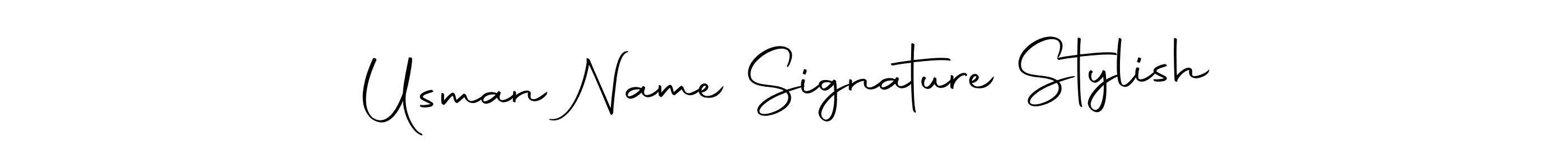 Create a beautiful signature design for name Usman Name Signature Stylish. With this signature (Autography-DOLnW) fonts, you can make a handwritten signature for free. Usman Name Signature Stylish signature style 10 images and pictures png