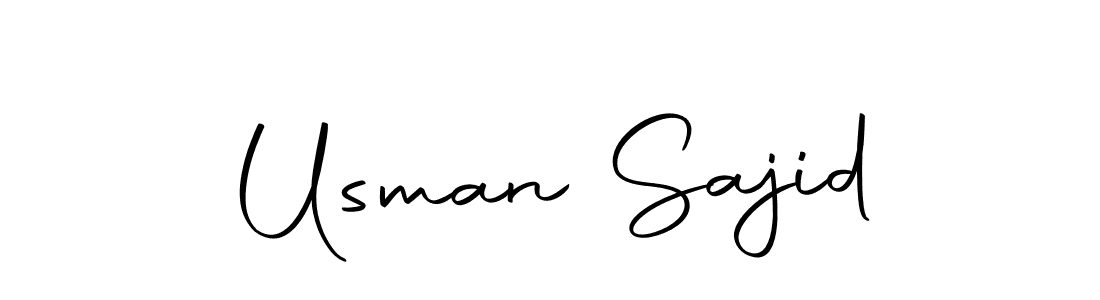 Make a beautiful signature design for name Usman Sajid. Use this online signature maker to create a handwritten signature for free. Usman Sajid signature style 10 images and pictures png