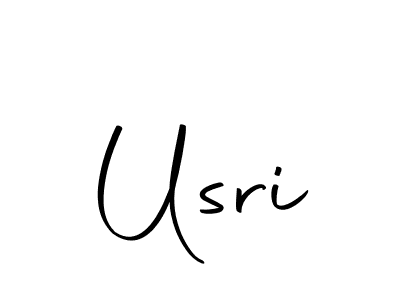 Make a beautiful signature design for name Usri. Use this online signature maker to create a handwritten signature for free. Usri signature style 10 images and pictures png