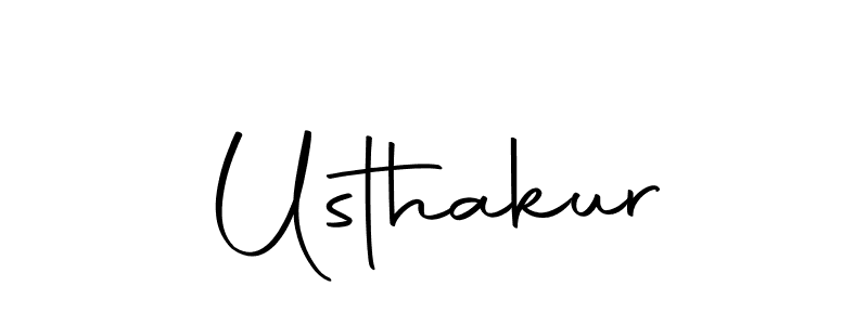 Make a beautiful signature design for name Usthakur. Use this online signature maker to create a handwritten signature for free. Usthakur signature style 10 images and pictures png