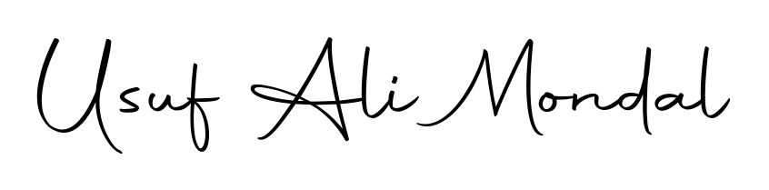 It looks like you need a new signature style for name Usuf Ali Mondal. Design unique handwritten (Autography-DOLnW) signature with our free signature maker in just a few clicks. Usuf Ali Mondal signature style 10 images and pictures png