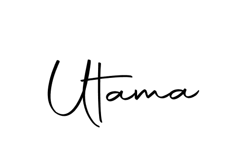 How to make Utama name signature. Use Autography-DOLnW style for creating short signs online. This is the latest handwritten sign. Utama signature style 10 images and pictures png
