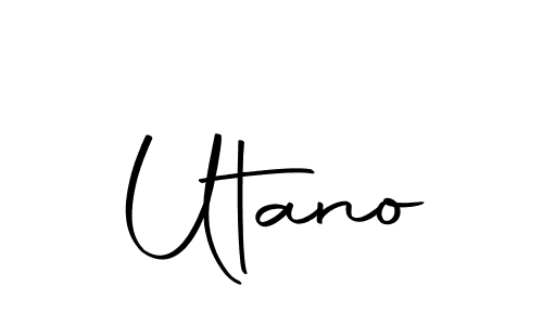 if you are searching for the best signature style for your name Utano. so please give up your signature search. here we have designed multiple signature styles  using Autography-DOLnW. Utano signature style 10 images and pictures png