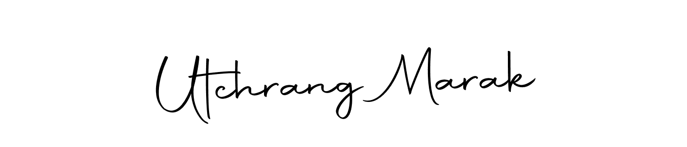 Make a beautiful signature design for name Utchrang Marak. With this signature (Autography-DOLnW) style, you can create a handwritten signature for free. Utchrang Marak signature style 10 images and pictures png