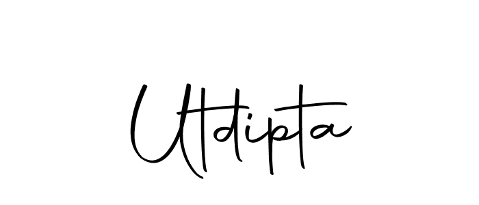 Also we have Utdipta name is the best signature style. Create professional handwritten signature collection using Autography-DOLnW autograph style. Utdipta signature style 10 images and pictures png