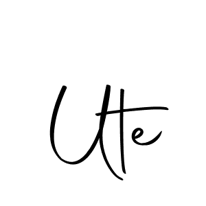 You can use this online signature creator to create a handwritten signature for the name Ute. This is the best online autograph maker. Ute signature style 10 images and pictures png
