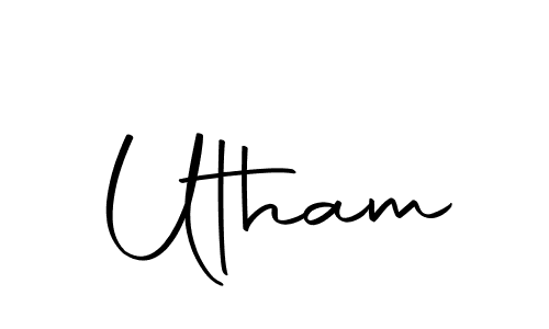 Here are the top 10 professional signature styles for the name Utham. These are the best autograph styles you can use for your name. Utham signature style 10 images and pictures png