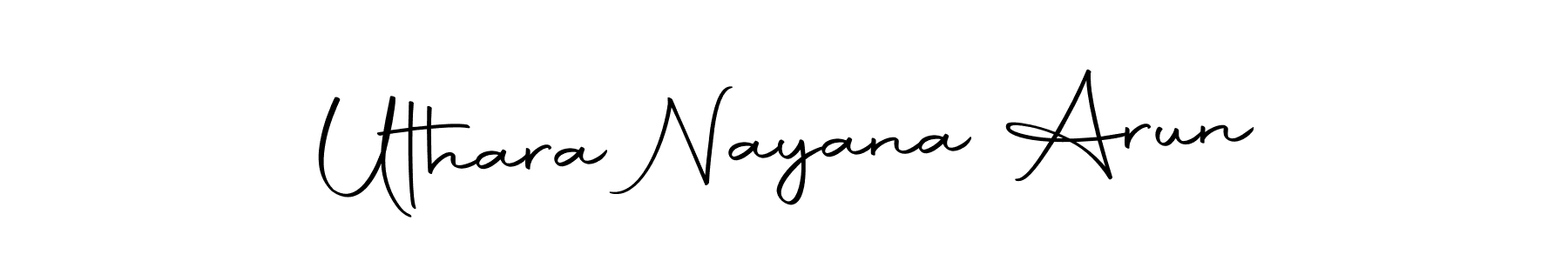 You can use this online signature creator to create a handwritten signature for the name Uthara Nayana Arun. This is the best online autograph maker. Uthara Nayana Arun signature style 10 images and pictures png