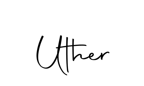 How to Draw Uther signature style? Autography-DOLnW is a latest design signature styles for name Uther. Uther signature style 10 images and pictures png