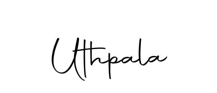 if you are searching for the best signature style for your name Uthpala. so please give up your signature search. here we have designed multiple signature styles  using Autography-DOLnW. Uthpala signature style 10 images and pictures png