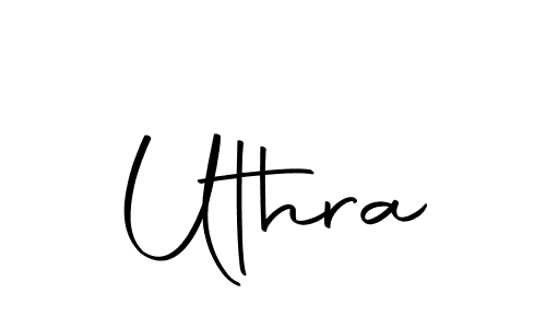 How to make Uthra name signature. Use Autography-DOLnW style for creating short signs online. This is the latest handwritten sign. Uthra signature style 10 images and pictures png