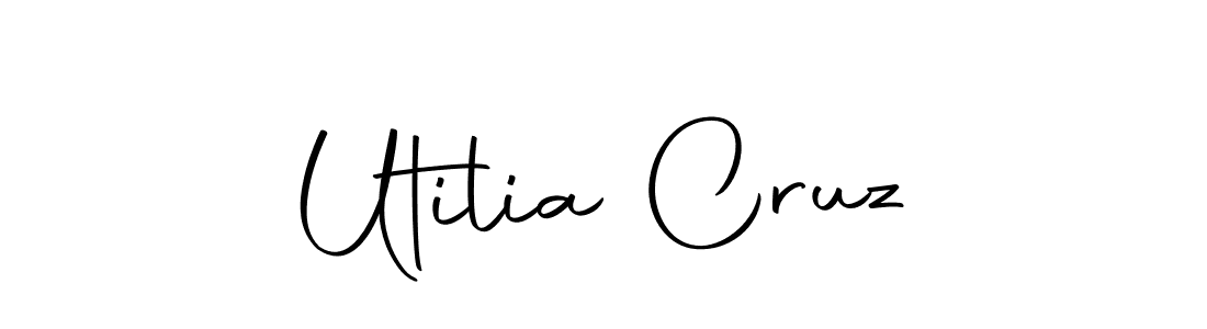 How to make Utilia Cruz signature? Autography-DOLnW is a professional autograph style. Create handwritten signature for Utilia Cruz name. Utilia Cruz signature style 10 images and pictures png