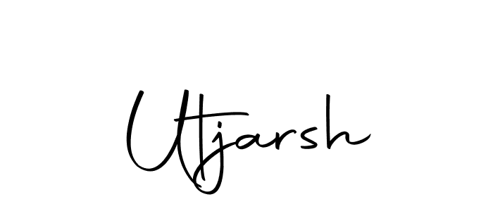 How to make Utjarsh signature? Autography-DOLnW is a professional autograph style. Create handwritten signature for Utjarsh name. Utjarsh signature style 10 images and pictures png