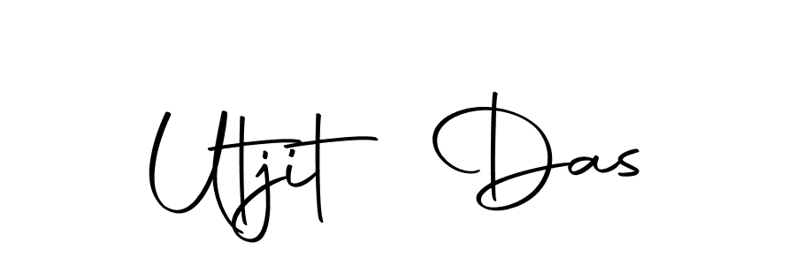 Design your own signature with our free online signature maker. With this signature software, you can create a handwritten (Autography-DOLnW) signature for name Utjit Das. Utjit Das signature style 10 images and pictures png