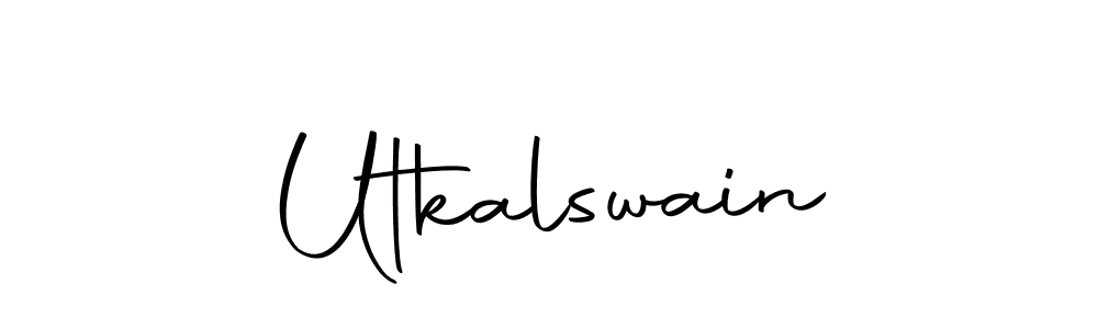 Use a signature maker to create a handwritten signature online. With this signature software, you can design (Autography-DOLnW) your own signature for name Utkalswain. Utkalswain signature style 10 images and pictures png