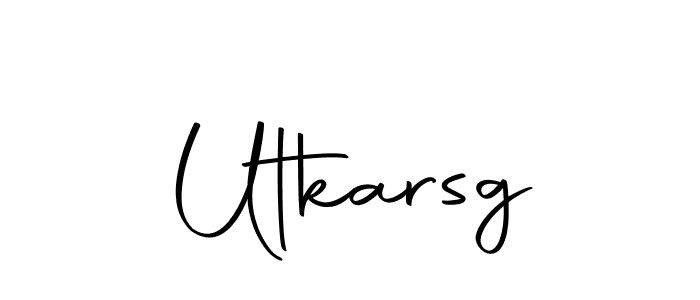 How to make Utkarsg signature? Autography-DOLnW is a professional autograph style. Create handwritten signature for Utkarsg name. Utkarsg signature style 10 images and pictures png