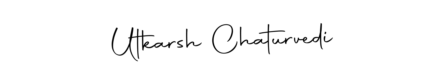 Use a signature maker to create a handwritten signature online. With this signature software, you can design (Autography-DOLnW) your own signature for name Utkarsh Chaturvedi. Utkarsh Chaturvedi signature style 10 images and pictures png