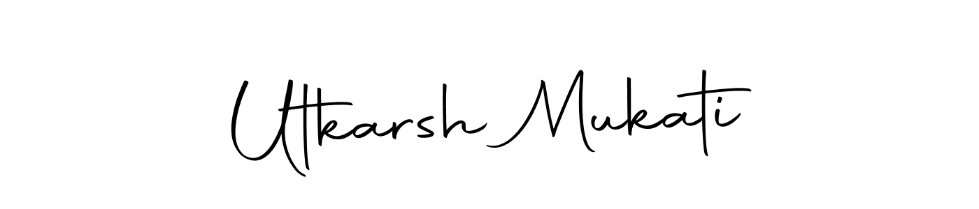 Design your own signature with our free online signature maker. With this signature software, you can create a handwritten (Autography-DOLnW) signature for name Utkarsh Mukati. Utkarsh Mukati signature style 10 images and pictures png