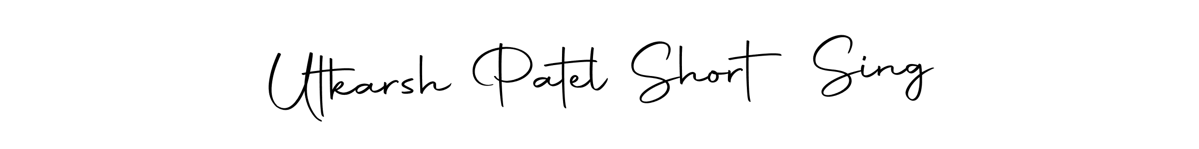 Also You can easily find your signature by using the search form. We will create Utkarsh Patel Short Sing name handwritten signature images for you free of cost using Autography-DOLnW sign style. Utkarsh Patel Short Sing signature style 10 images and pictures png