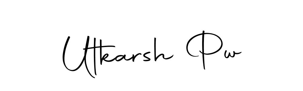 How to Draw Utkarsh Pw signature style? Autography-DOLnW is a latest design signature styles for name Utkarsh Pw. Utkarsh Pw signature style 10 images and pictures png