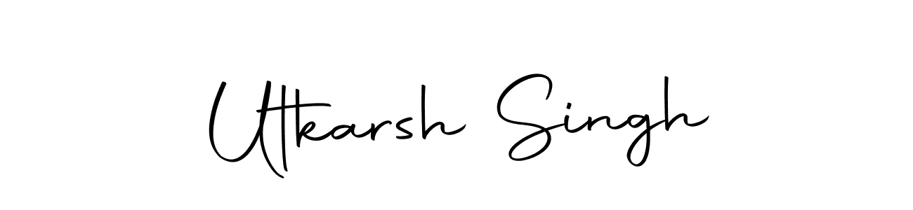 if you are searching for the best signature style for your name Utkarsh Singh. so please give up your signature search. here we have designed multiple signature styles  using Autography-DOLnW. Utkarsh Singh signature style 10 images and pictures png