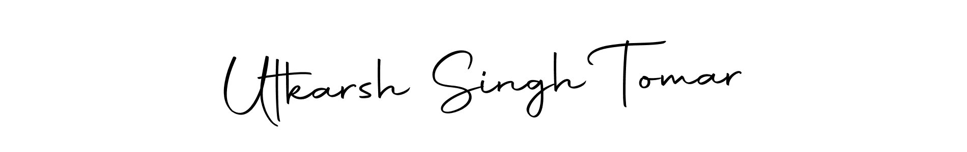 Create a beautiful signature design for name Utkarsh Singh Tomar. With this signature (Autography-DOLnW) fonts, you can make a handwritten signature for free. Utkarsh Singh Tomar signature style 10 images and pictures png