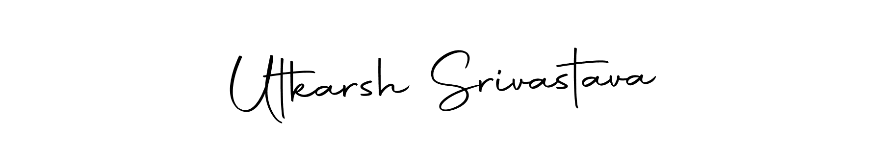 How to make Utkarsh Srivastava signature? Autography-DOLnW is a professional autograph style. Create handwritten signature for Utkarsh Srivastava name. Utkarsh Srivastava signature style 10 images and pictures png