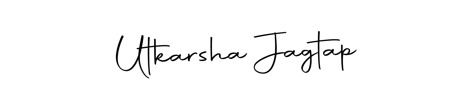 Here are the top 10 professional signature styles for the name Utkarsha Jagtap. These are the best autograph styles you can use for your name. Utkarsha Jagtap signature style 10 images and pictures png