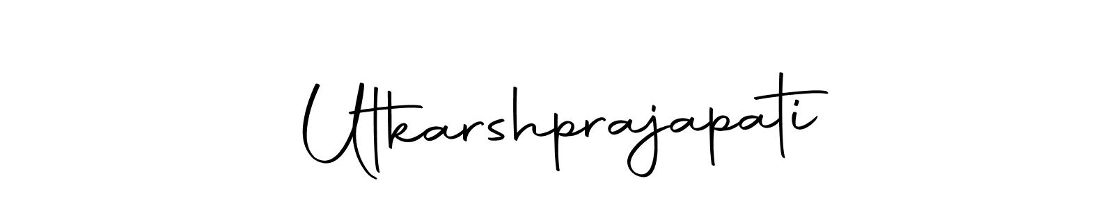 You can use this online signature creator to create a handwritten signature for the name Utkarshprajapati. This is the best online autograph maker. Utkarshprajapati signature style 10 images and pictures png