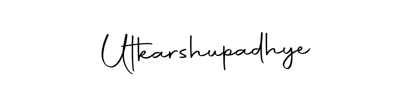 You can use this online signature creator to create a handwritten signature for the name Utkarshupadhye. This is the best online autograph maker. Utkarshupadhye signature style 10 images and pictures png