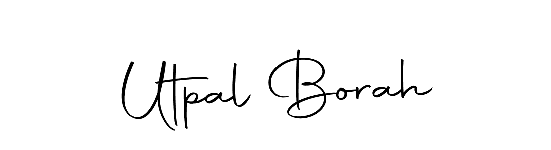 Utpal Borah stylish signature style. Best Handwritten Sign (Autography-DOLnW) for my name. Handwritten Signature Collection Ideas for my name Utpal Borah. Utpal Borah signature style 10 images and pictures png