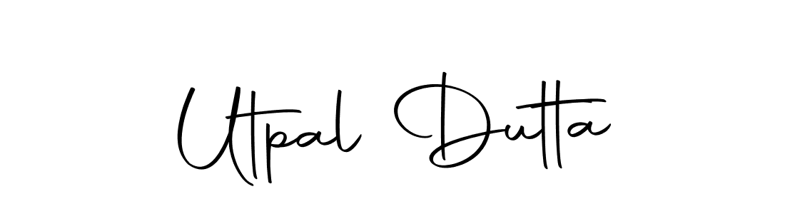 The best way (Autography-DOLnW) to make a short signature is to pick only two or three words in your name. The name Utpal Dutta include a total of six letters. For converting this name. Utpal Dutta signature style 10 images and pictures png