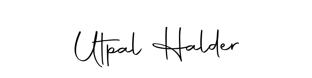 Check out images of Autograph of Utpal Halder name. Actor Utpal Halder Signature Style. Autography-DOLnW is a professional sign style online. Utpal Halder signature style 10 images and pictures png