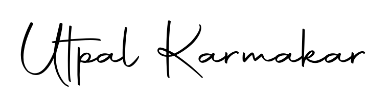 Download transparent PNG signature for name Utpal Karmakar styled with Autography-DOLnW font. Ready to paste directly into PDF and Word agreements. Utpal Karmakar signature style 10 images and pictures png