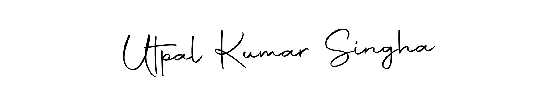 Utpal Kumar Singha stylish signature style. Best Handwritten Sign (Autography-DOLnW) for my name. Handwritten Signature Collection Ideas for my name Utpal Kumar Singha. Utpal Kumar Singha signature style 10 images and pictures png