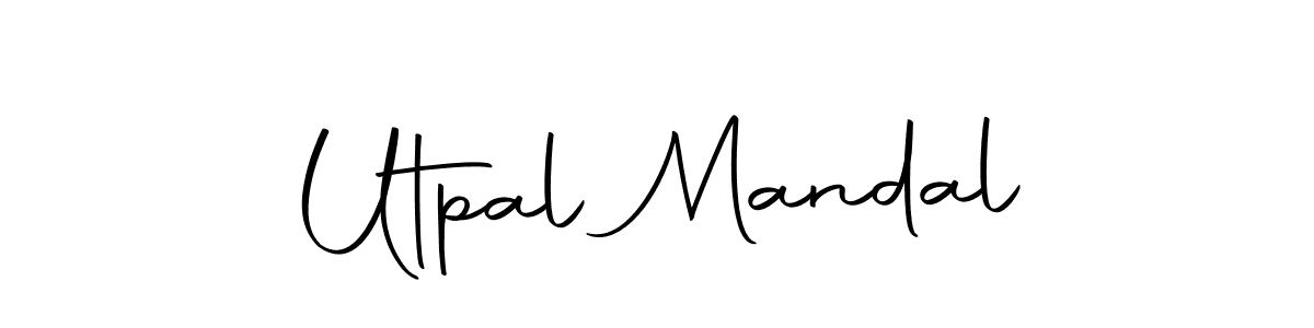 How to make Utpal Mandal signature? Autography-DOLnW is a professional autograph style. Create handwritten signature for Utpal Mandal name. Utpal Mandal signature style 10 images and pictures png