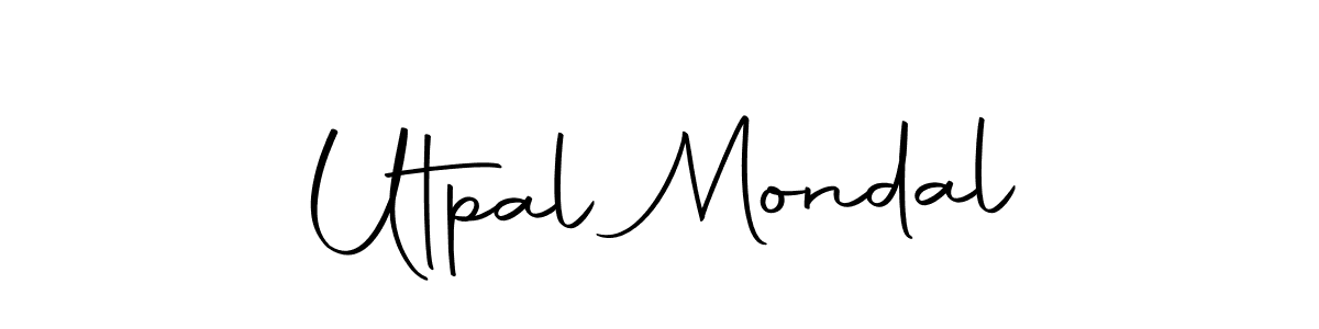 Utpal Mondal stylish signature style. Best Handwritten Sign (Autography-DOLnW) for my name. Handwritten Signature Collection Ideas for my name Utpal Mondal. Utpal Mondal signature style 10 images and pictures png