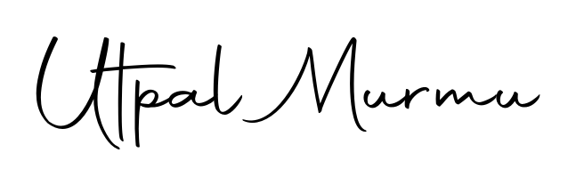 A timeless handwritten aesthetic for Utpal Murmu. The Autography-DOLnW font gives your signature a handcrafted feel with natural curves. Utpal Murmu signature style 10 images and pictures png