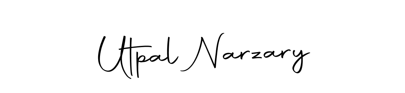 Design your own signature with our free online signature maker. With this signature software, you can create a handwritten (Autography-DOLnW) signature for name Utpal Narzary. Utpal Narzary signature style 10 images and pictures png