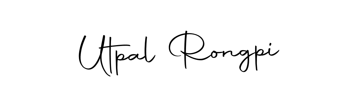 Autography-DOLnW is a professional signature style that is perfect for those who want to add a touch of class to their signature. It is also a great choice for those who want to make their signature more unique. Get Utpal Rongpi name to fancy signature for free. Utpal Rongpi signature style 10 images and pictures png