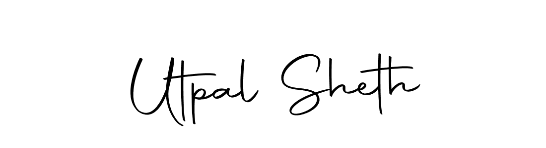 Make a beautiful signature design for name Utpal Sheth. With this signature (Autography-DOLnW) style, you can create a handwritten signature for free. Utpal Sheth signature style 10 images and pictures png