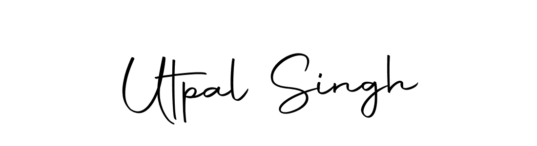 Make a beautiful signature design for name Utpal Singh. With this signature (Autography-DOLnW) style, you can create a handwritten signature for free. Utpal Singh signature style 10 images and pictures png
